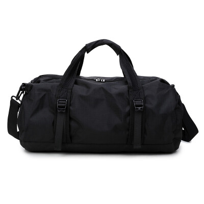 

Landcase casual men bag fitness sports bag can be folded small satchel men casual bag 353 black