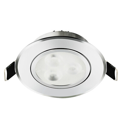 

Jingdong Supermarket HD LED Spotlight Ceiling light High light series 3W White light hole 75mm Restaurant Bedroom Living room Aisle Backdrop Ceiling light