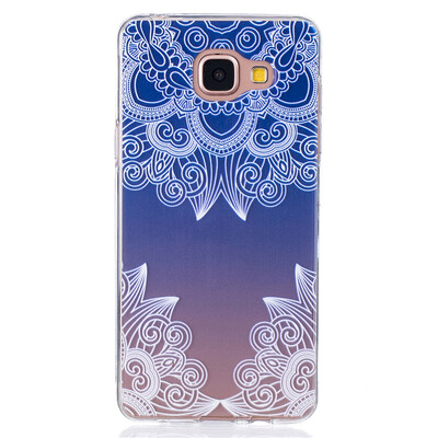 

Purple Butterfly Pattern Soft Thin TPU Rubber Silicone Gel Case Cover for SAMSUNG GALAXY A3 2016/A310