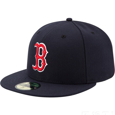 

NewEra Boston Red Sox flat along baseball hat men and women fashion hip hop tide cap 10047630 7 1/4