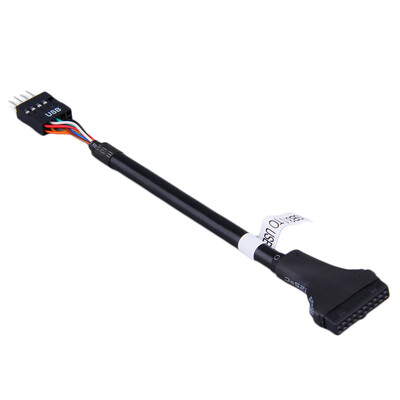 

USB 3.0 20 контактный разъем для USB 2.0 9 Pin Материнская плата Кабель Мужской Удлинительный