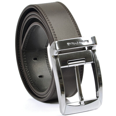 

Marino (Marino) fashion casual men pin buckle leather belt M code two fight color