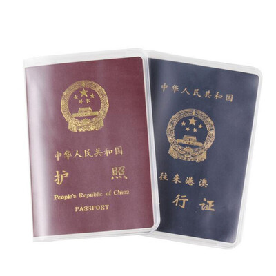 

Xinqin passport protection thicker multi-card passport pass scrub transparent waterproof passport 2