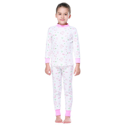 

Red beans Hodo cotton underwear suit women in the big children autumn&winter 100 cotton Qiqiu Qiuku HD8086 pink F110