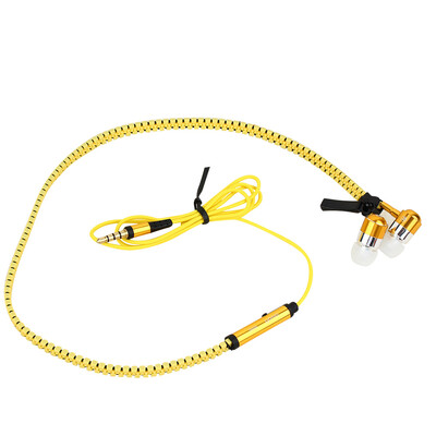 

MyMei New 3.5mm in-Ear Earphone Earbuds with Mic Zipper Universal Stereo Headphone