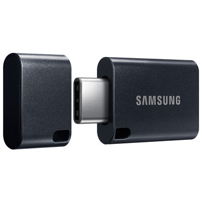 

SAMSUNG высокоскоростной USB 3.1 Type-C флешка (128GB, чёрный)