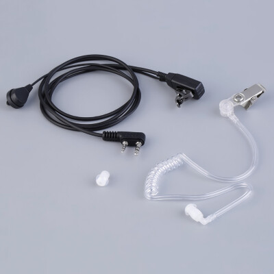 

2 Pin PTT Air Tube Earphone Headset for Baofen Walkie Talkie Two Way Radio