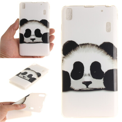 

Panda Pattern Soft Thin TPU Rubber Silicone Gel Case Cover for Lenovo K3 Note/A7000