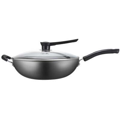 

Midea (Midea) really stainless steel iron wok 32cm easy to clean no coated wrought iron potware pot CT32A4