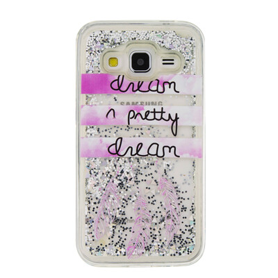 

Dynamic Quicksand Glitter Liquid Soft TPU Case Cover For SAMSUNG G360