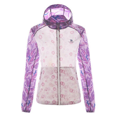 

Camel CAMEL outdoor skin clothing Fan Bingbing with spring and summer thin women windproof skin windbreaker A6S124106 apricot L