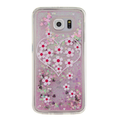 

Dynamic Quicksand Glitter Liquid Soft TPU Case Cover For SAMSUNG S7EDGE