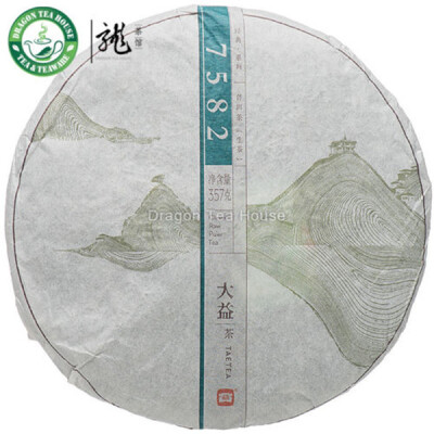 

7582 Menghai Dayi Puer Tea 2014 357g Raw