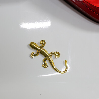 

【Jingdong супермаркет】 Сюань Шэн специальные металлические твердые gecko автомобиль размещены золотой геккон пасты размер 9,3 см * 4,3 см