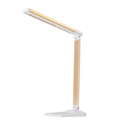 

Op lighting LED table lamp side of the light bedside lamp metal lamp body touch four sections of sliding dimming gold 7 watts 4000K