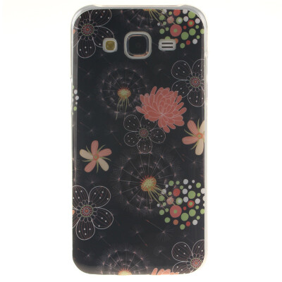 

Colorful flowers Pattern Soft Thin TPU Rubber Silicone Gel Case Cover for SAMSUNG Galaxy J5