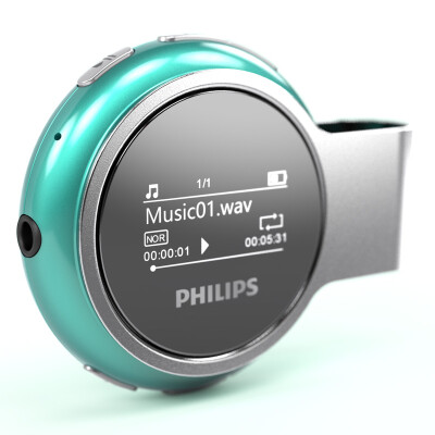 

Philips PHILIPS SA5608 MP3 player USB straight 8G sports pedometer FM radio recording green