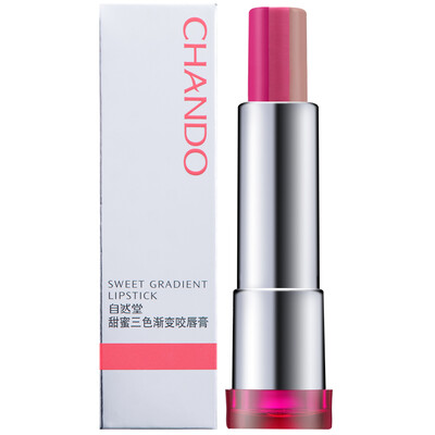 

Natural Church CHANDO sweet three-color gradient biting lipstick 04 elegant obsessed lip balm lipstick