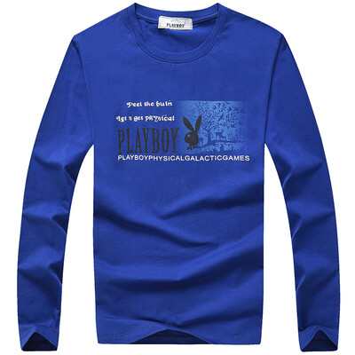 

PLAYBOY T Shirt Long Sleeve Print Round Neck Shirt