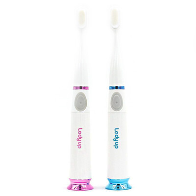 

LADYUP Ультразвуковая тонкая электрическая электрическая зубная щетка электрическая зубная щетка мягкие волосы автоматическая электронная зубная щетка домашнее удобство мужчины и женщины пара модели