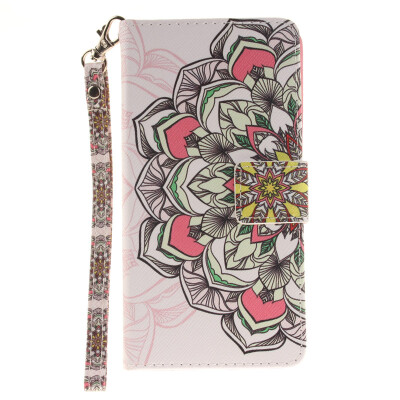 

Multilateral flowers Design PU Leather Flip Cover Wallet Card Holder Case for HUAWEI P9 Lite