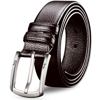 

Семь волков (SEPTWOLVES) мужской пояс досуга серии первый слой кожаной пряжки пояса 7A327130300-1 коричневый