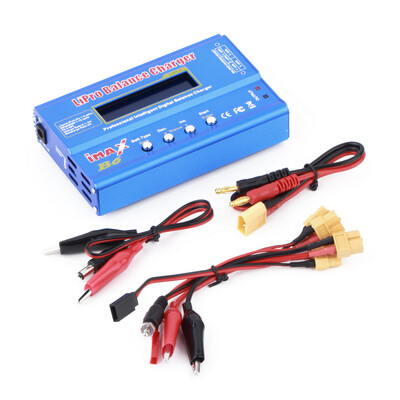 

80W Multi-Function 1-6 Клетки XT60 LiPo батареи Зарядное устройство Баланс