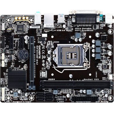 

Gigabyte GIGABYTE H110M-DS2 motherboard Intel H110 LGA 1151