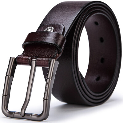 

CROCODILE fashion and casual leather needle belt