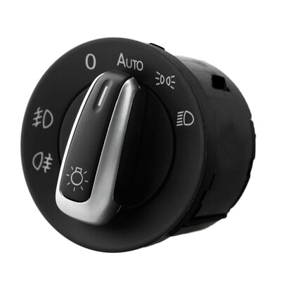 

OEM Chrome Euro Headlight Switch Contorl For VW for Golf for GTI MK5 MK6