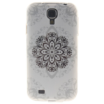 

Datura flowers Pattern Soft Thin TPU Rubber Silicone Gel Case Cover for SAMSUNG Galaxy S4 I9500