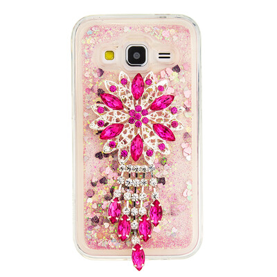 

Dynamic Quicksand Glitter Liquid Soft TPU Case Cover For SAMSUNG G360