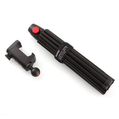 

KOZIRO KOZIRO Shake stand-up folding tripod for mobile phone digital camera micro-equipped with mobile phone clip black