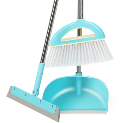 

Jingdong Supermarket] Jiajie JJ-S004 home sweeping sweeping sweater broom broom dustpan suit combination soft hair floor cleaning tools