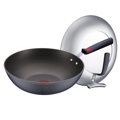 

Jingdong Supermarket] Supor supor fire red point 3 generation titanium Pro no oil smoke non-stick wok 30cm induction cooker general · can stand cover PC30H2