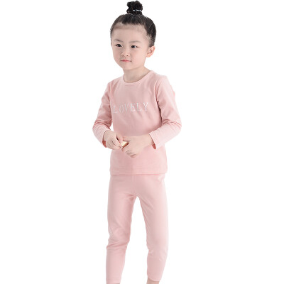 

Yu Zhaolin YUZHAOLINE Kids Underwear Set Lycra Cotton Qiqiu Qiuku Bottom Set M316029love Fashion 110 yards