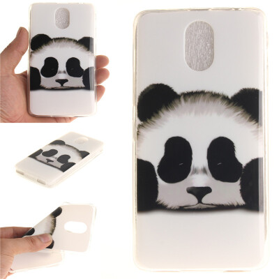 

Panda Pattern Soft Thin TPU Rubber Silicone Gel Case Cover for Lenovo VIBE P1m