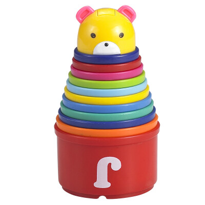 

Southland Infant Baby Toys Early Learning Enlightenment Stack Music Blocks Children Rings Winnie The Pooh Stacking Cup 838-4