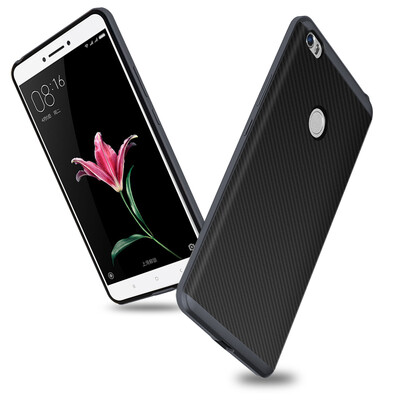 

KOOLIFE макс проса телефон оболочки защитный рукав силикона мягкая оболочка / оболочка границы оболочки падение сопротивления, пригодную для проса макс Hornet серии - Deep Space Gray