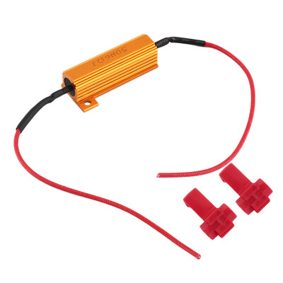 

LED Load Резистор Предупреждение Декодер 5W-50W с двумя подавители Foir 12V Автомобили