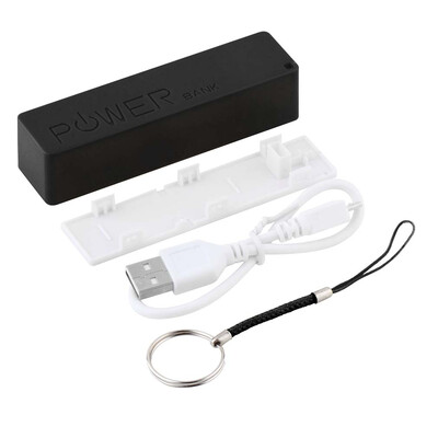 

Мобильный блок питания коробки случая USB 18650 Крышка батарейного отсека для iPhone KeyChain