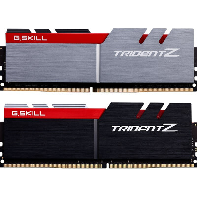 

G.SKILL) Trident Z Series DDR4 3200 Frequency 16G (8G × 2) Set Desktop Memory (Jaguar Silver