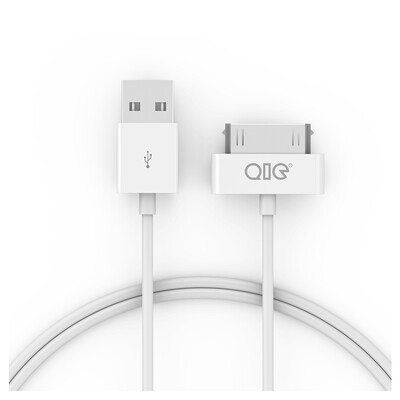

QIC CI4-W10 Apple iphone ipad data charging line 1 meter white