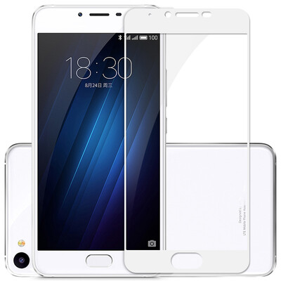 

Meiyu Meizu Blue U10 tempered film full-screen mobile phone protection film for the charm of blue U10 white