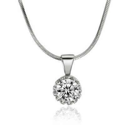 

Yoursfs® 18K White Gold Plated Sun Flower Simulated Diamond Necklace and Earring Jewelry Используйте австрийские комплекты для новобрачных Crystal