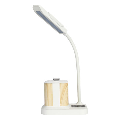 

ASHU) A2 smart table lamp LED touch children learn reading desk lamp mobile phone mini speaker wireless Bluetooth small sound white
