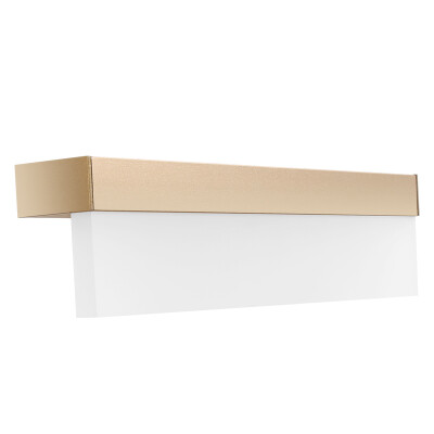 

[Jingdong Supermarket] Panasonic Panasonic mirror front light LED bathroom bathroom makeup wall lamp HHLW04114 rectangular gold 7W