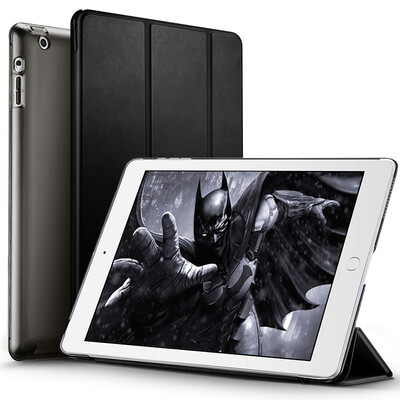 

ESR Apple iPad2 iPad4 iPad3 protective cover shell light drop stent holder holster to simple original series of blue gray notes