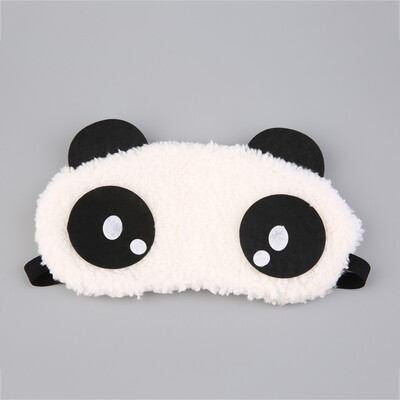 

Cute Panda Спящая Face Eye Mask Blindfold Shade Traveling сна Eye Aid
