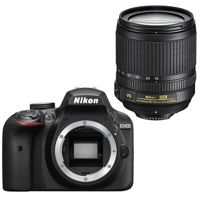 

Nikon (Nikon) D3400 SLR комплект (AF-S DX Nikkor 18-105mm F / 3.5-5.6G ED VR) Black